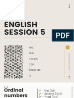 English Session 5 PDF