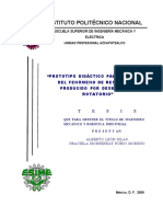 PROTOTIPODIDAC v. Forzada No Amortiguadad