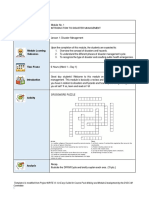 Module 1 L1 - Disaster Management