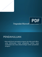 Pengenalan Microsoft Office Excel