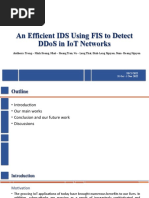 An Efficient IDS Using FIS To Detect DDoS in IoT Networks - Slide - Nics