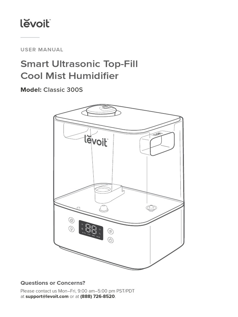 Humidifier Manual PDF Radio Interference
