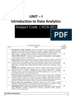 Unit - 1 Notes - Introduction To Data-Analytics PDF