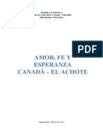 Mision Amor, Fe y Esperanza Canada - El Achote, Siguatepeque, Honduras