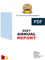 RTSA 2021 Annual Report Highlights Road Safety Progress