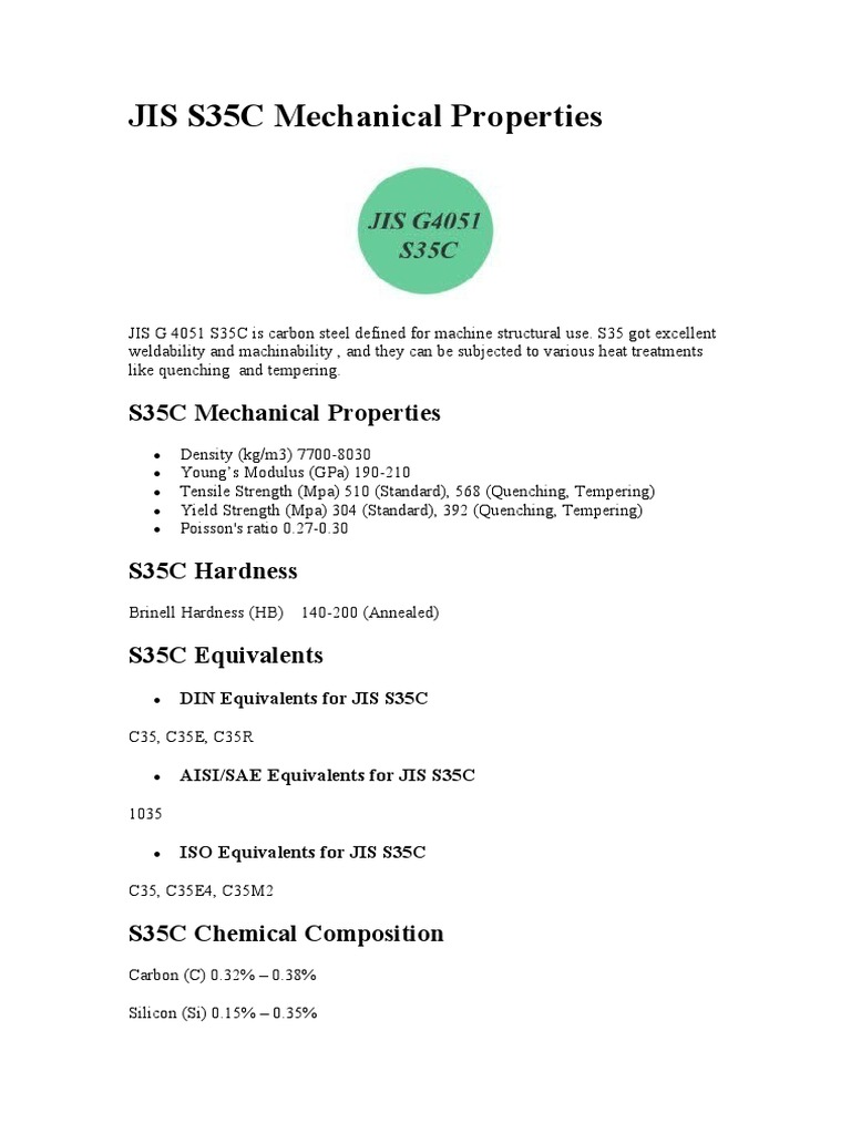 s35c jis規格 – s35c 板材 – ONMT