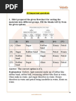 NSO Science Important Questions Class 6 PDF