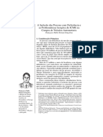 "A Inclusão Das Pessoas Com Deficiência e As Problemáticas Isenções Do ICMS Na Compra de Veículos Automotores", de Francysco Pablo Feitosa Gonçalves PDF