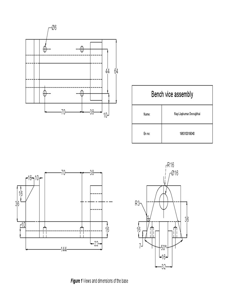 Bench Vise Assembly PDF