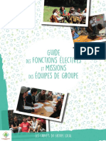 Guide Fonctions Électives Missions Équipes de Groupe: Des Et Des