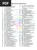 1.000 Common English Words