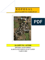 Proposal Pemekaran Dusun Setungkep
