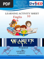 Las-English 10 W7