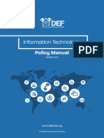 Manual - 61906 - 3. Information Technology Policy