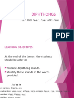 DIPHTHONGS /ɪə/ AND /eə/; /ʊə/ AND /əʊ/ - An SEO-Optimized Guide to English Diphthongs