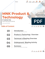 MNK Product and Technology For PT Antam TBK PDF