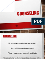 7 - Counselling