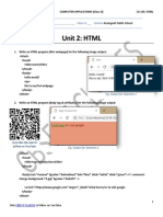 HTML WITH QR