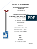 Ambiente Paisajistico para La Construcción de Un Centro de Salud en Capulálpam de Méndez