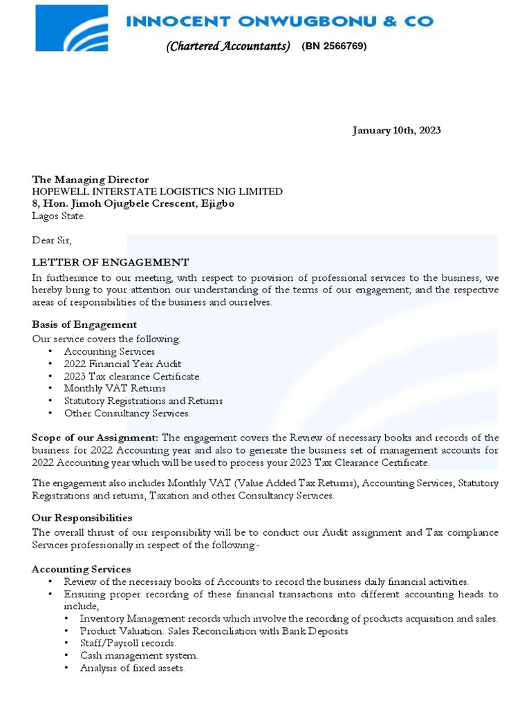 Hopewell Engagement PDF Value Added Tax Taxes
