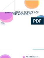 PDF Group No1 Supplemental Services of The Architect
