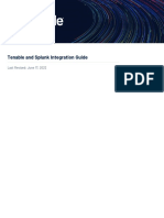 Tenable and Splunk Integration Guide