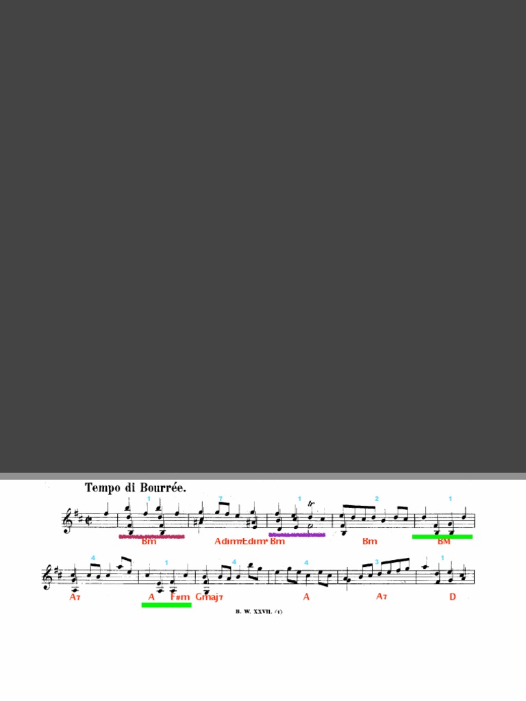 BWV 1002 Violin Partita No. 1 in B Minor PDF PDF Suítes Composições