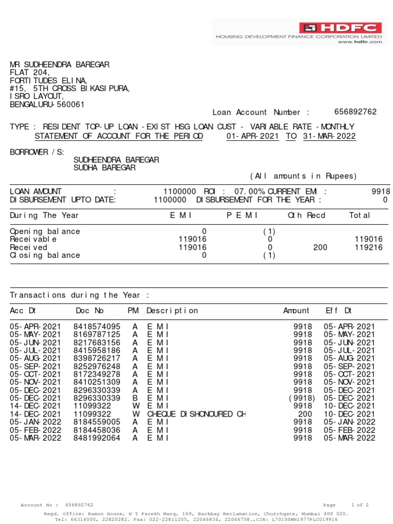 STMT Ac 656892762 PDF Financial Services Banking
