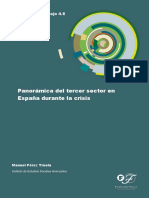 Panorámica Del Tercer Sector en España Durante La Crisis. VIII Informe FOESSA. 2019