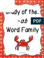 01 - Word Family - Ab Study