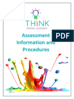 Assessment Info and Procedures