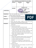 SOP Seleksi Penerimaan Dan Penempatan Staf Medis