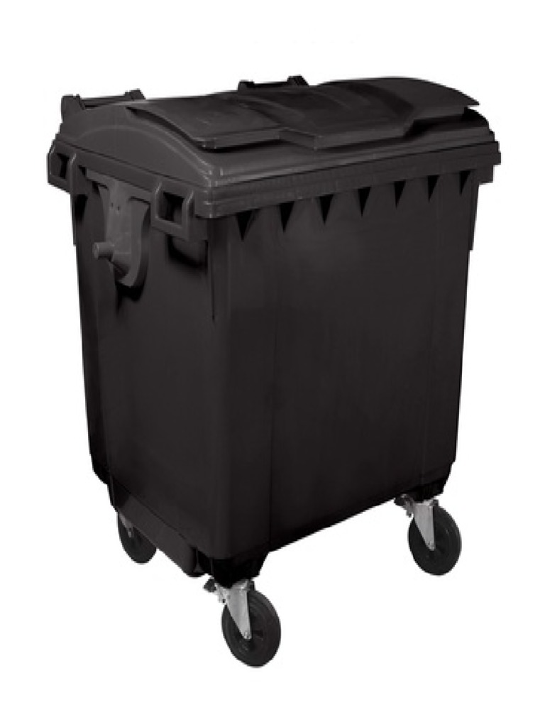Container 1100L Capac Plat - Negru | PDF