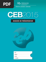 Épreuves CEB 2024 : Informations et Ressources | PDF