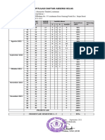 A.4. Rekap Daftar Absensi Siswa