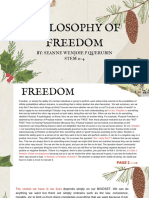 Philosophy of Freedom Explained