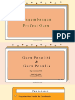 Guru Penulis Dan Guru Peneliti