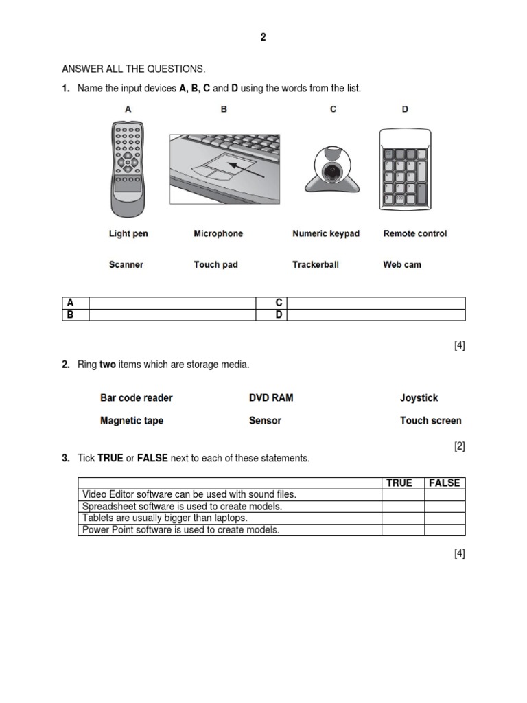 Grade 6 - Ict - P1 - 2022 - Term2 | PDF | Internet | Laptop