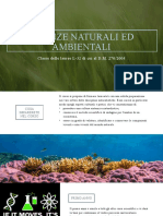 Scienze Naturali Ed Ambientali