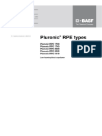 Pluronic RPE Types TI en 2008