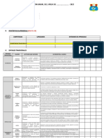 3º - Plan Anual o Experiencia de Aprendizaje 2023