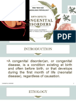 Congenital Disorders