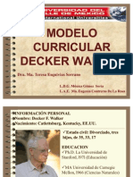 3.1.9. Modelo Curricular Decker Walker