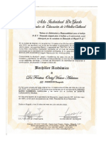 Certificado educativo colombiano
