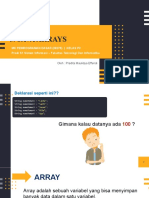 6. PD P3 (M.5) - Array 1D dan 2D