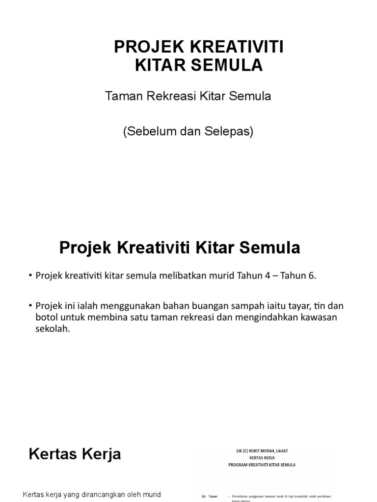 Kitar Semula (Langkah) | PDF