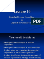 Lect 10 Capital Revenue Expenditure
