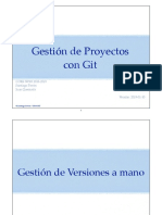 Gestión de Proyectos Con Git: CORE IWEB 2018-2019 Santiago Pavón Juan Quemada Versión: 2019-01-30