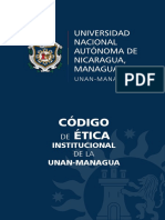 Doc. N°7. Codigo de Etica Institucional UNAN Managua