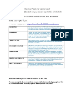 Professional Practice TV Advert Worksheet